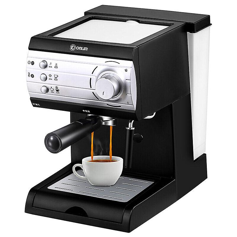 850W Full Semi-automatic Coffee Machine Steam Milk Foam Instant