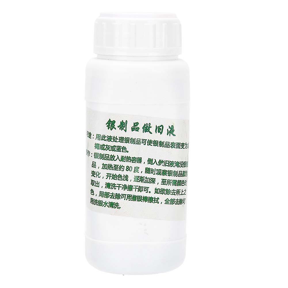 250ml 老式复古珠宝油漆染料液体银器着色剂