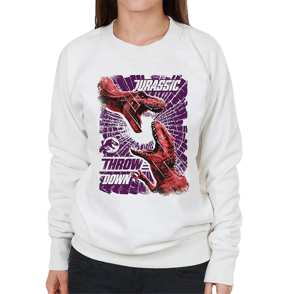 Jurassic Park Throw Down Women's Sweatshirt