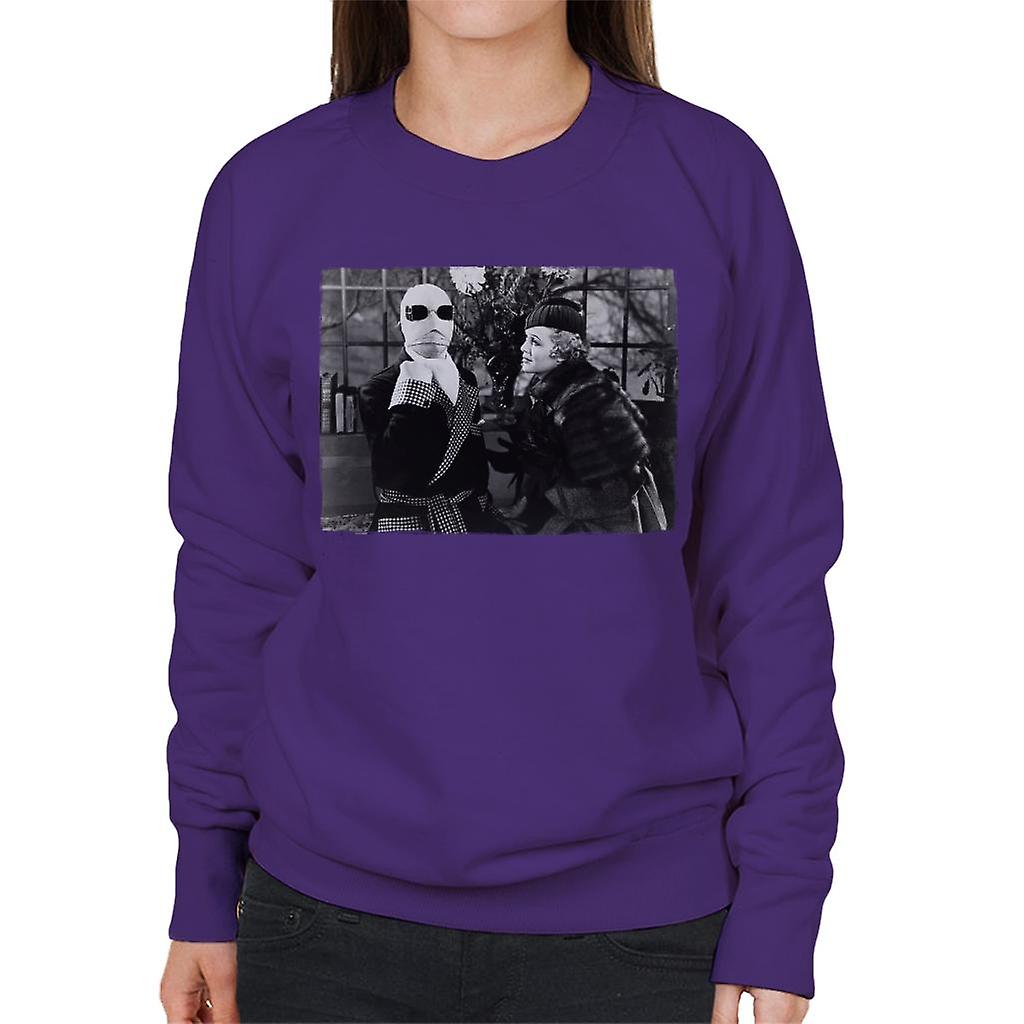 The Invisible Man And Flora Cranley Women's Sweatshirt