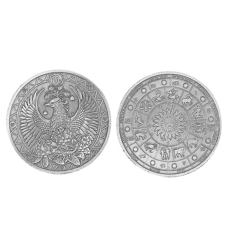 The New 2pcs Constellation Commemorative Coin