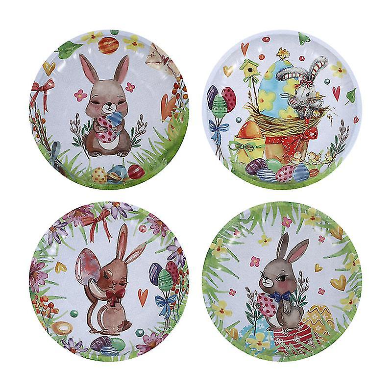 4pcs Easter Candy Plate