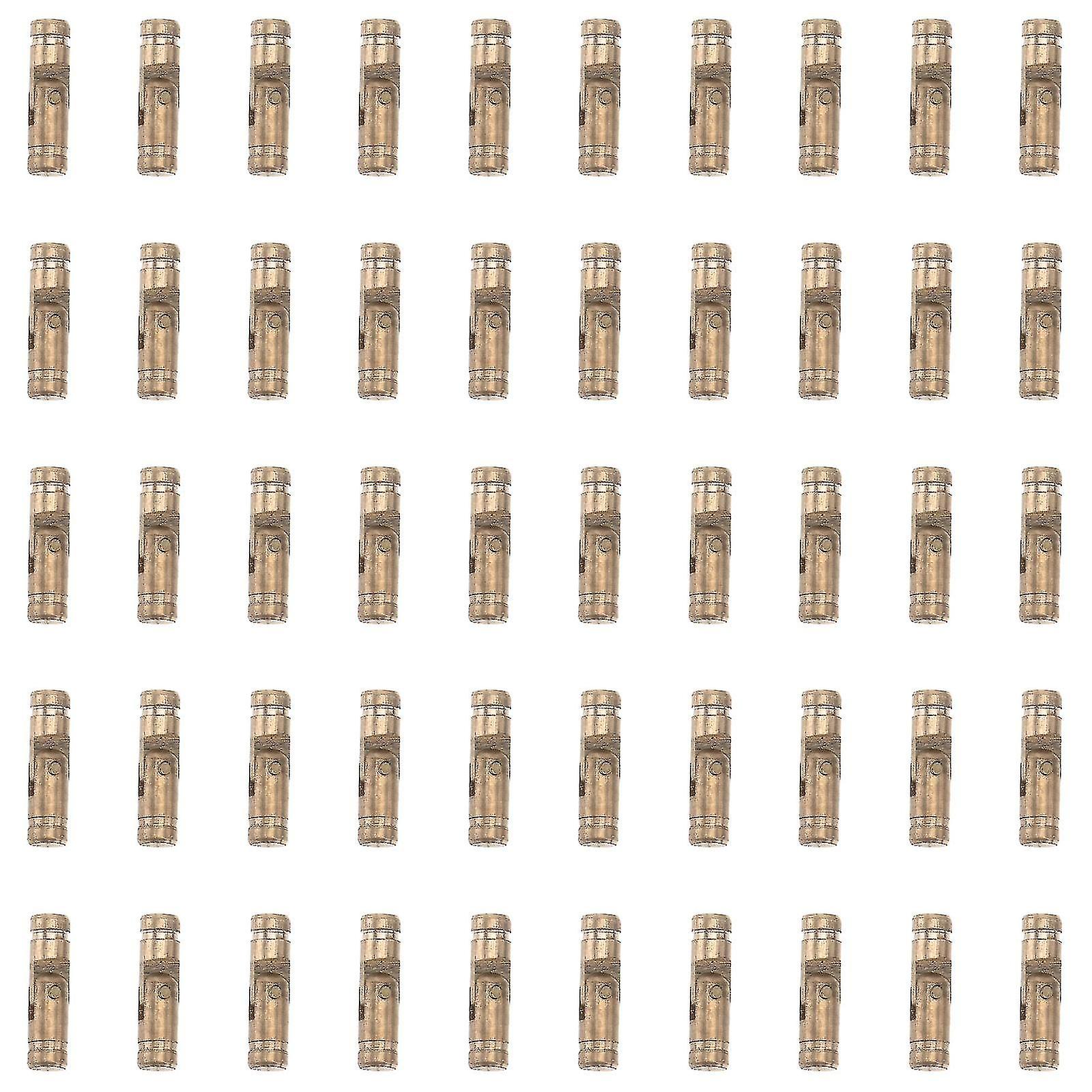 2024 50 Pcs Mini Hinges Case Hinges Cylindrical Hinges Automatic Hinges Box Hinges