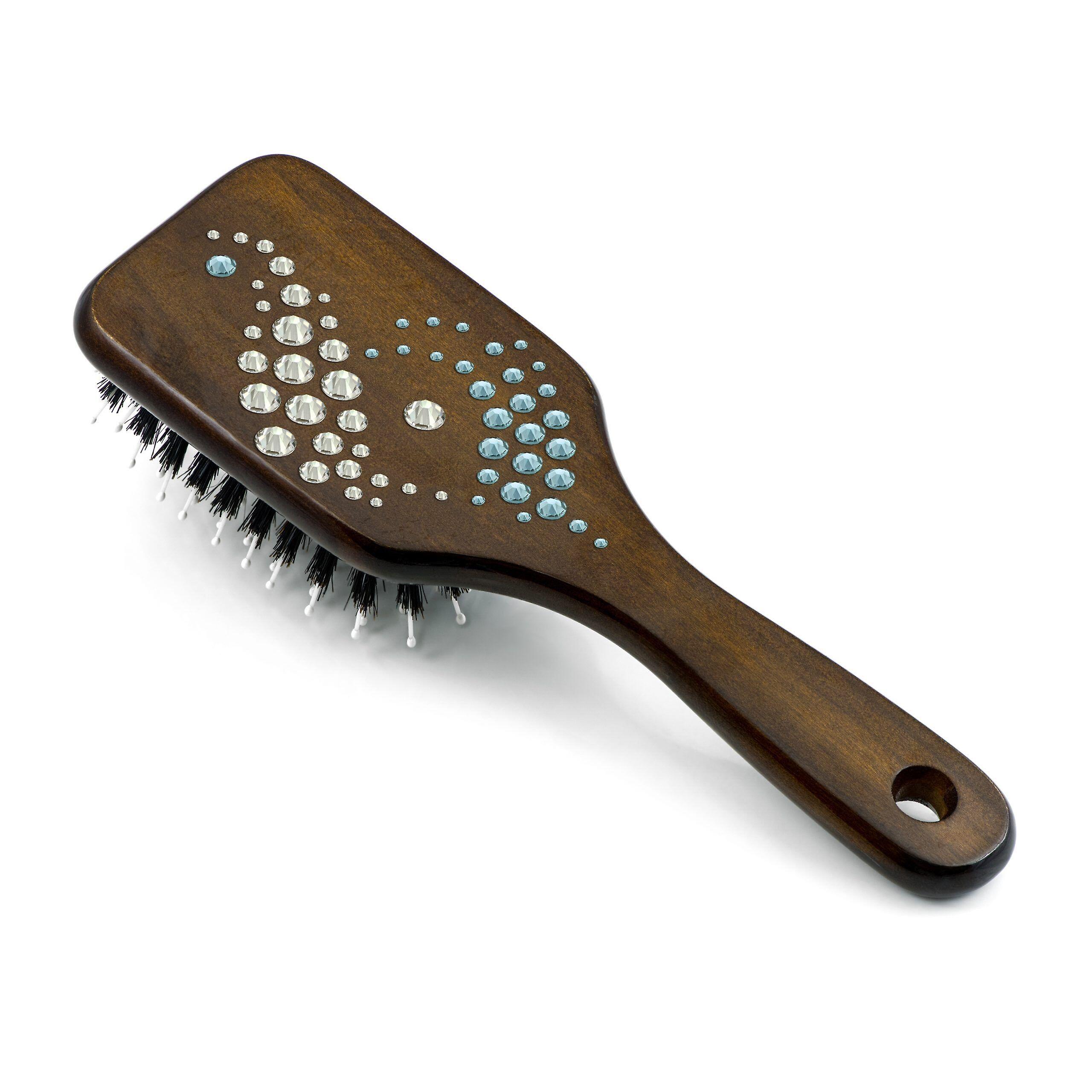 Hair brush HBMB-22.1 - Aquamarine