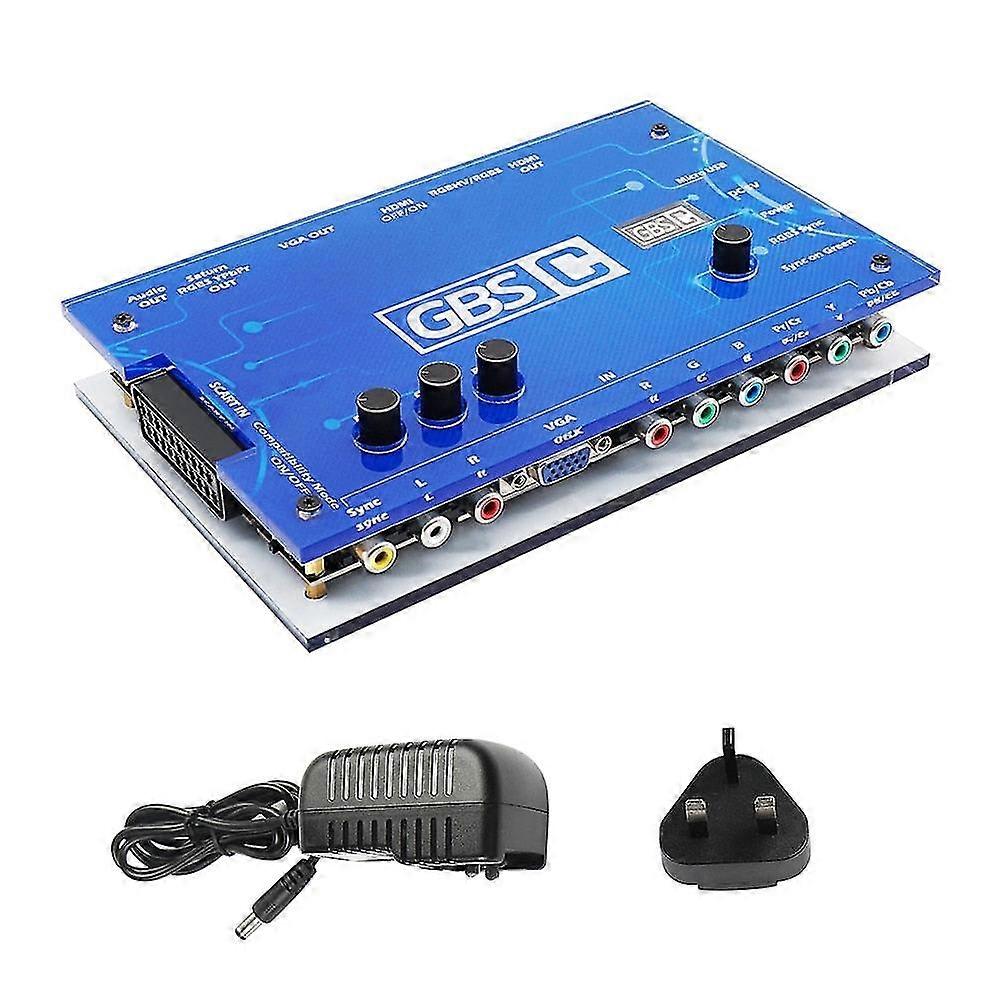 Gbsc vido converter gbs control gbsc rgbs vga scart ypbpr signal to vga hdmi upscaler for retro vide