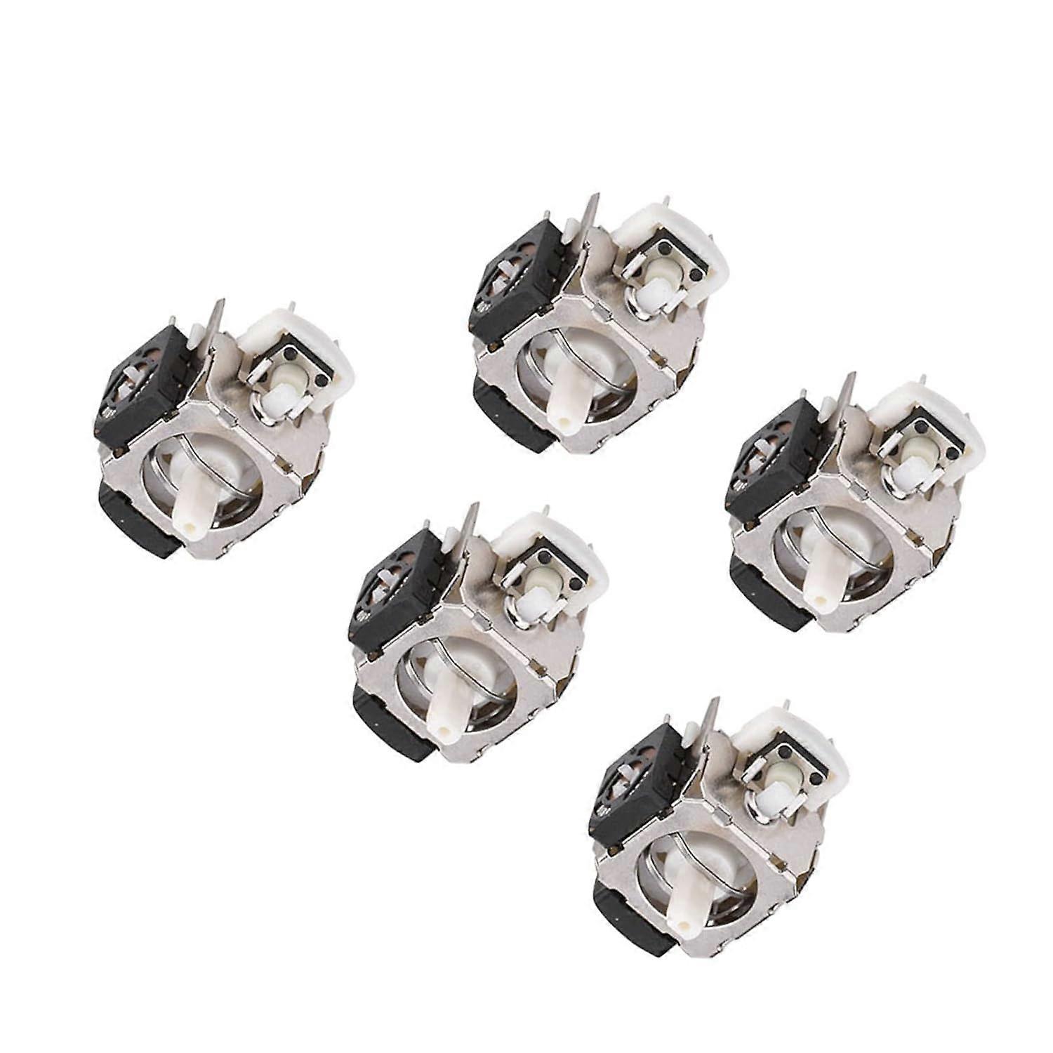 5 Pieces Analog Stick 3D Joystick Replacement for Wireless Controller, High Quality