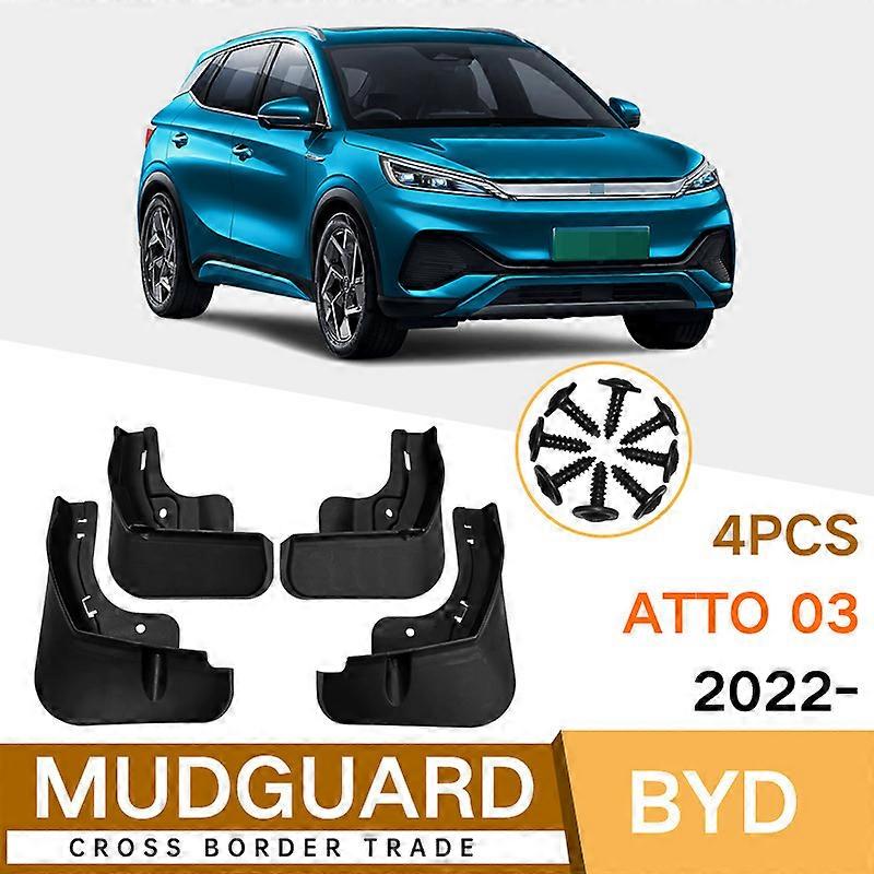 Suitable for BYD Atto 03 2022 Yuan Yuan Plus car tire fender skin foreign trade