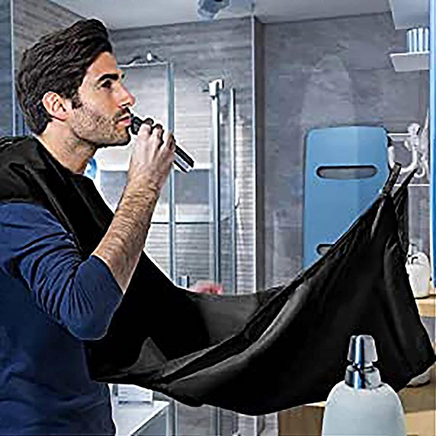 Beard Apron, Men's Beard Bib for Hair Pickup