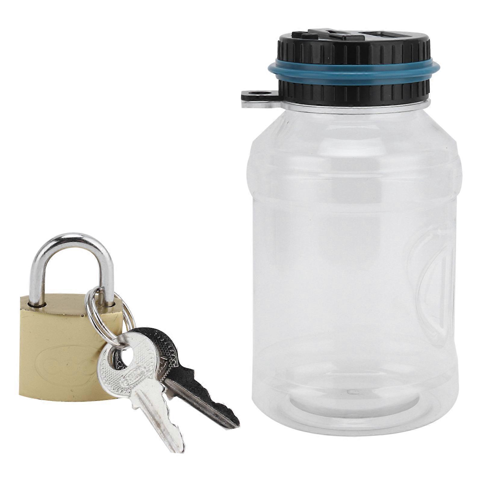 Euro Coin Money Box With Lock Lcd Digital Display Counting Money Saving Jar For Kids