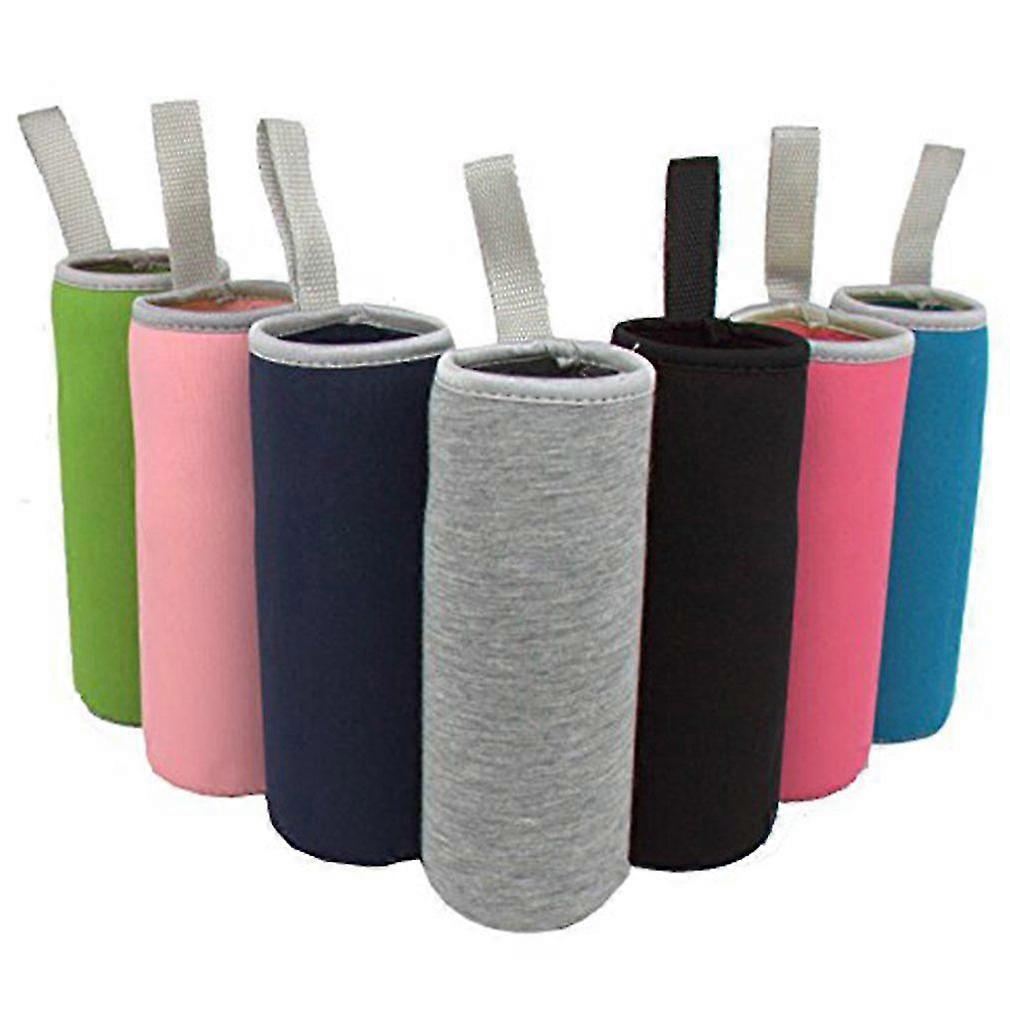 Confezione da 7 custodie per borracce in vetro da 12 a 19 once, in neoprene, con isolamento termico, multicolore