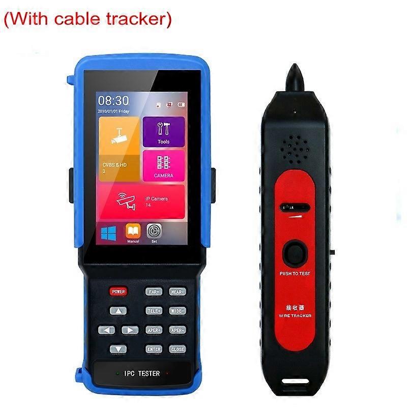 Free 4.3 Inch 5 In 1 Cctv Tester Monitor H.265 4k Ip 5mp Ahd 8mp Cvi Tvi Analog Camera Tester Poe Utp