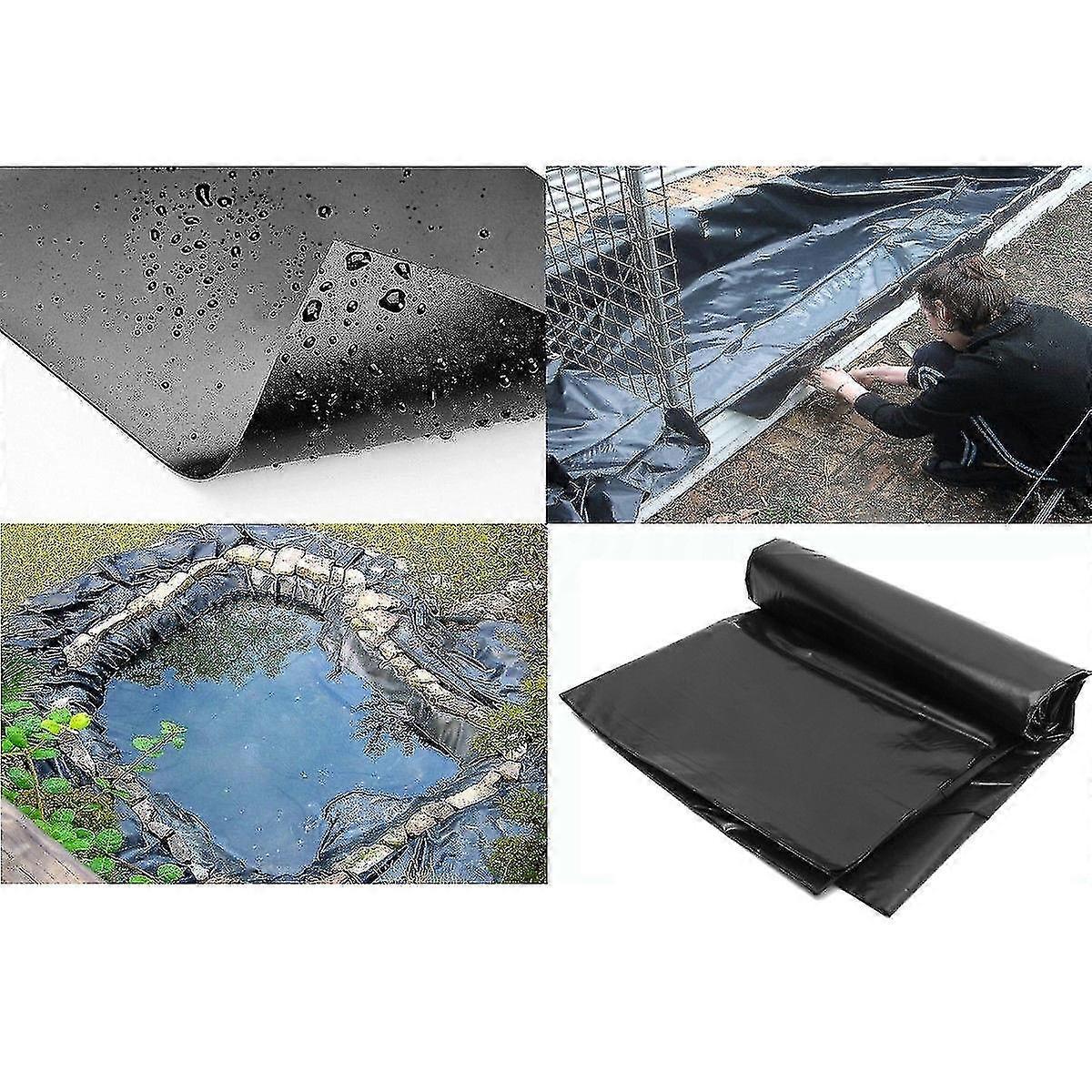 Οποιοδήποτε μέγεθος Ψάρια λιμνών Liner Gardens Pools PVC μεμβράνη ενισχυμένη Landscaping