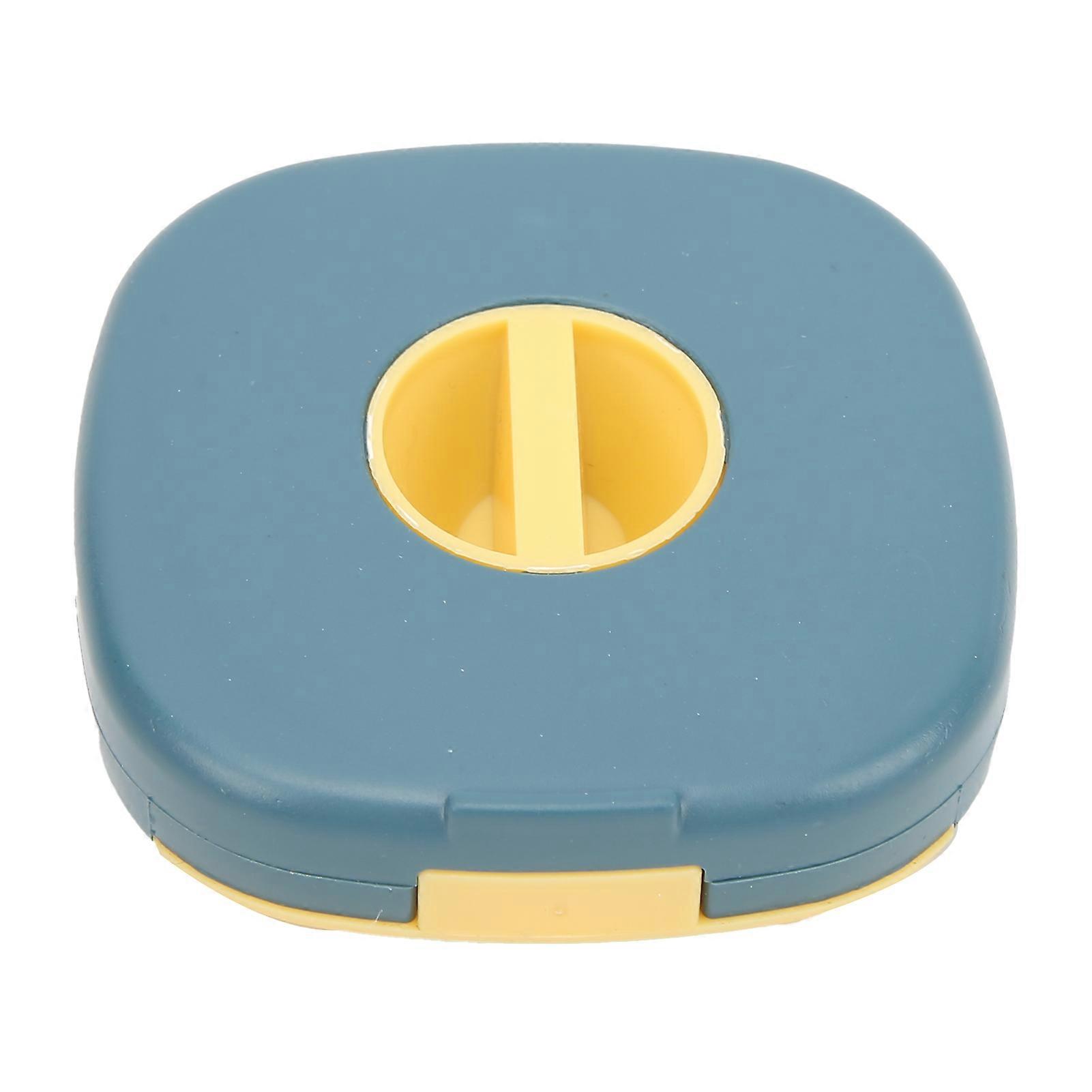 صندوق إدارة الكابلات قابل للتدوير محمول محمول شحن سلك البيانات المنظم الأزرق