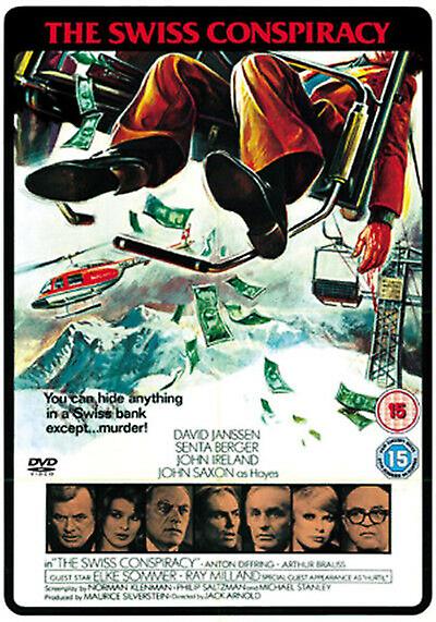 İsviçre Komplo DVD'si (2010) David Janssen Arnold (DIR) sertifika 15 - Bölge 2