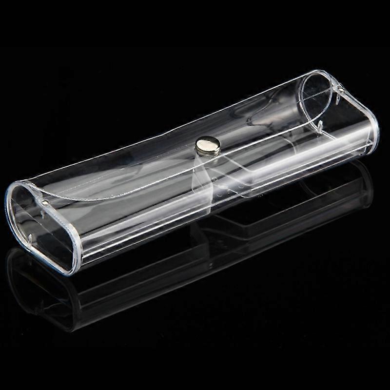 Crystal PVC Transparent Plastic Polarized Glasses Case