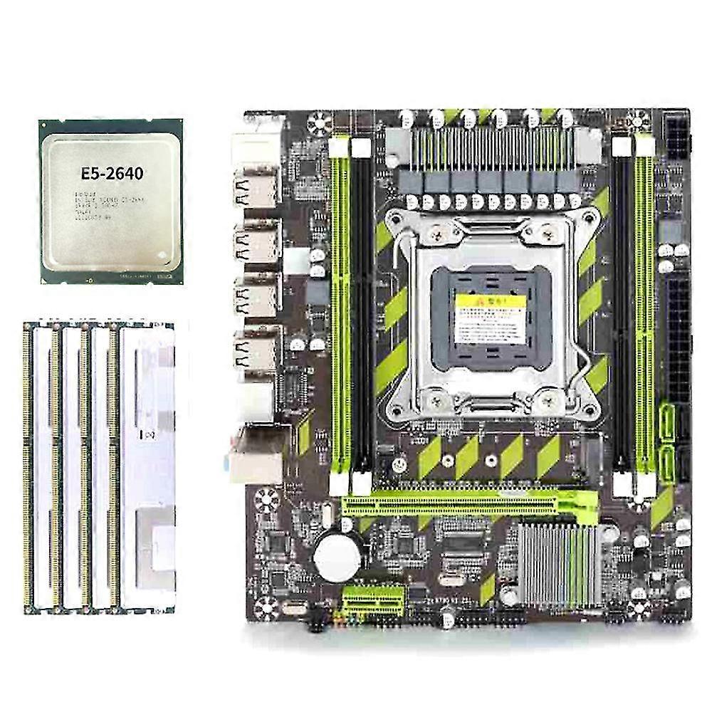 X79 Mainboard Set Xeon E5 2640 CPU E5-2640 mit LGA2011 Combos