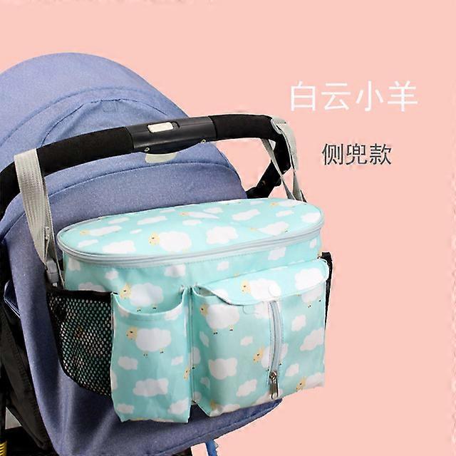 Universal Buggy Baby Pram Organizer Carriage Bottle Holder Baby Stroller Accessory Oxford Stroller Caddy Storage Bag Mummy Bag