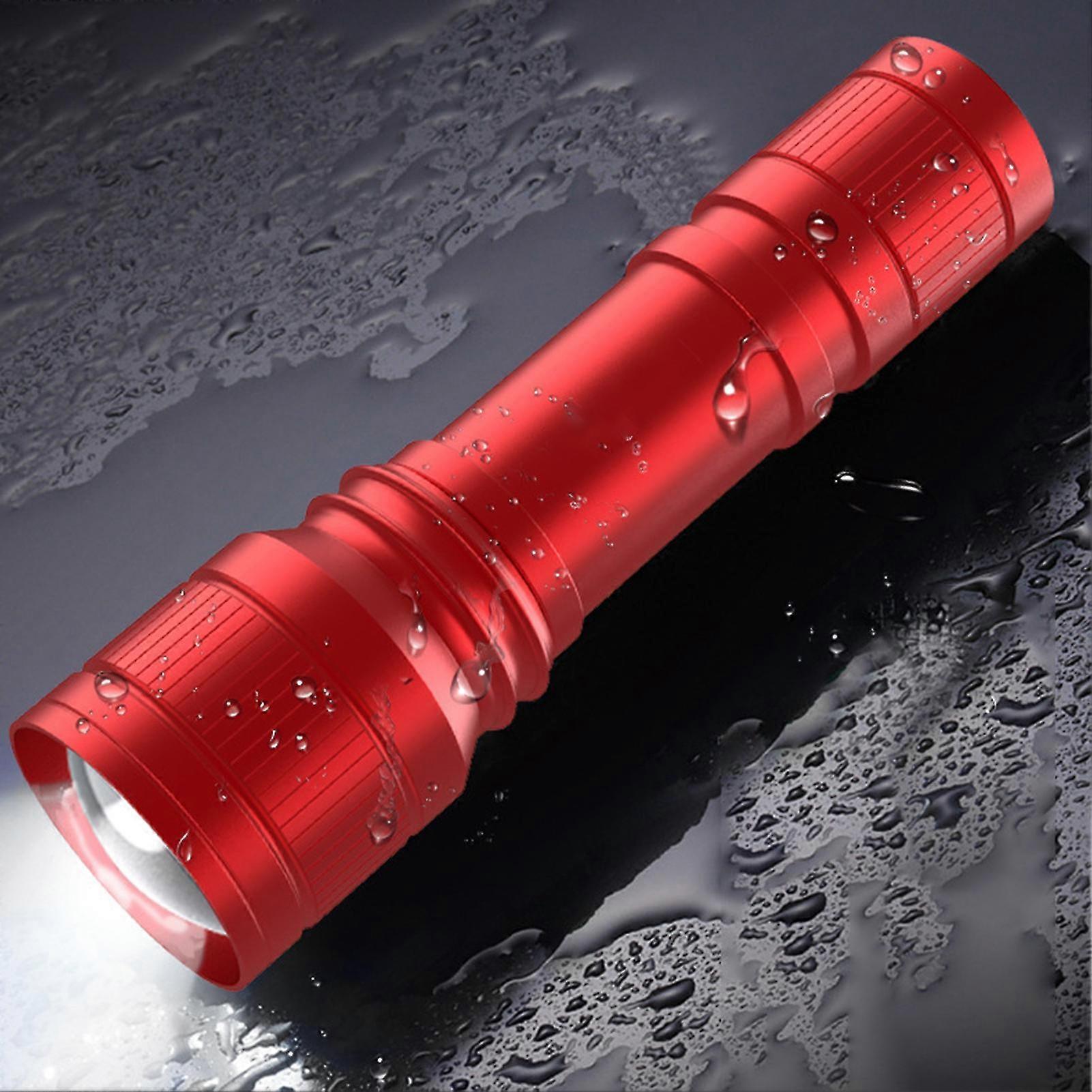 Led Mini Flashlights 3 Modes Rechargeable Waterproof Flashlights For Backpacking Climbing Adventure