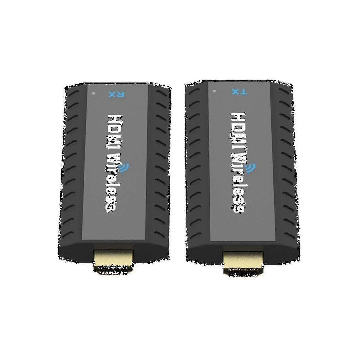 Wireless Hdmi Extender Video Transmitter Receiver Screen Mirror Pc To Tv