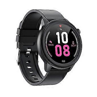 egnet for Android ios, e80 kroppen smart klokke temperaturmåling ppg + ekg ip68 vanntett pustefrekvens fitness tracker smartwatch wearable de