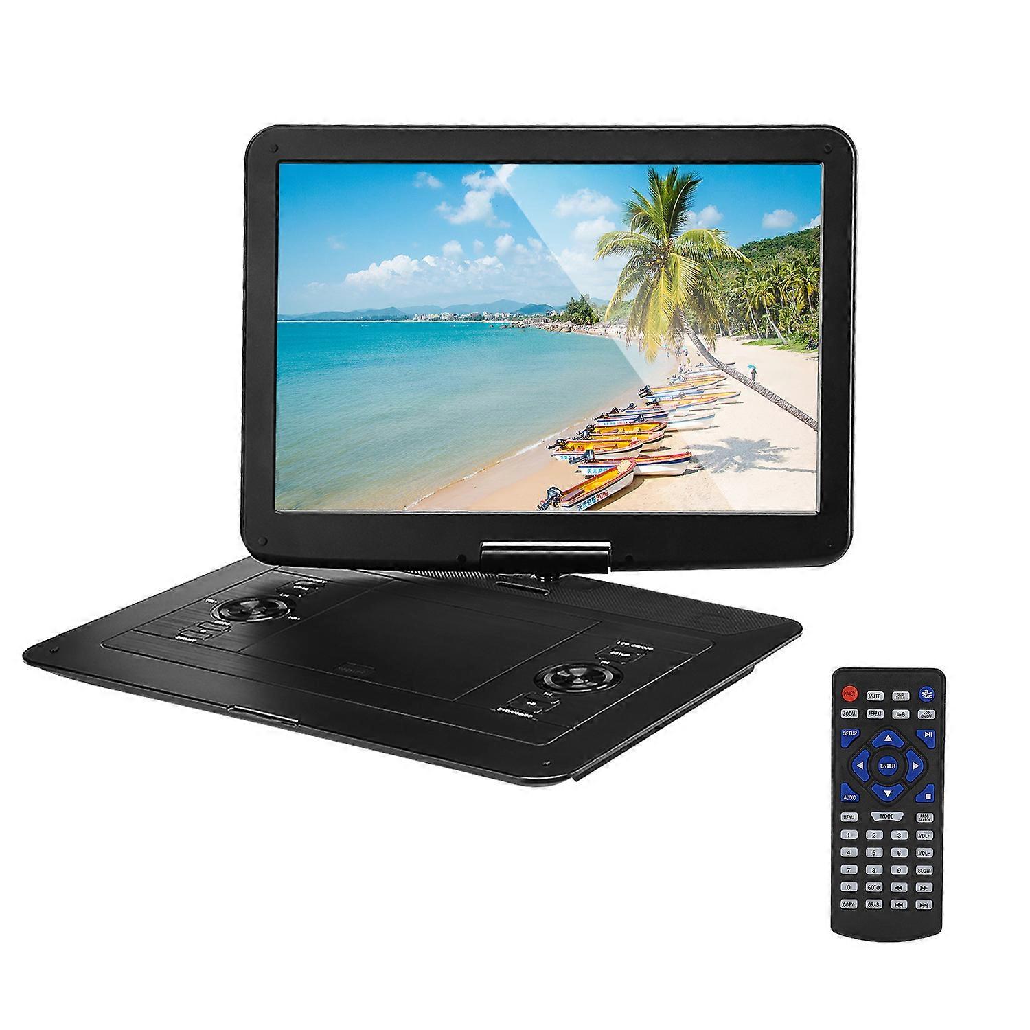 OHPA DV1658 15.6 inch HD Larger Screen Portable DVD Player with Swivel Screen Remote Control