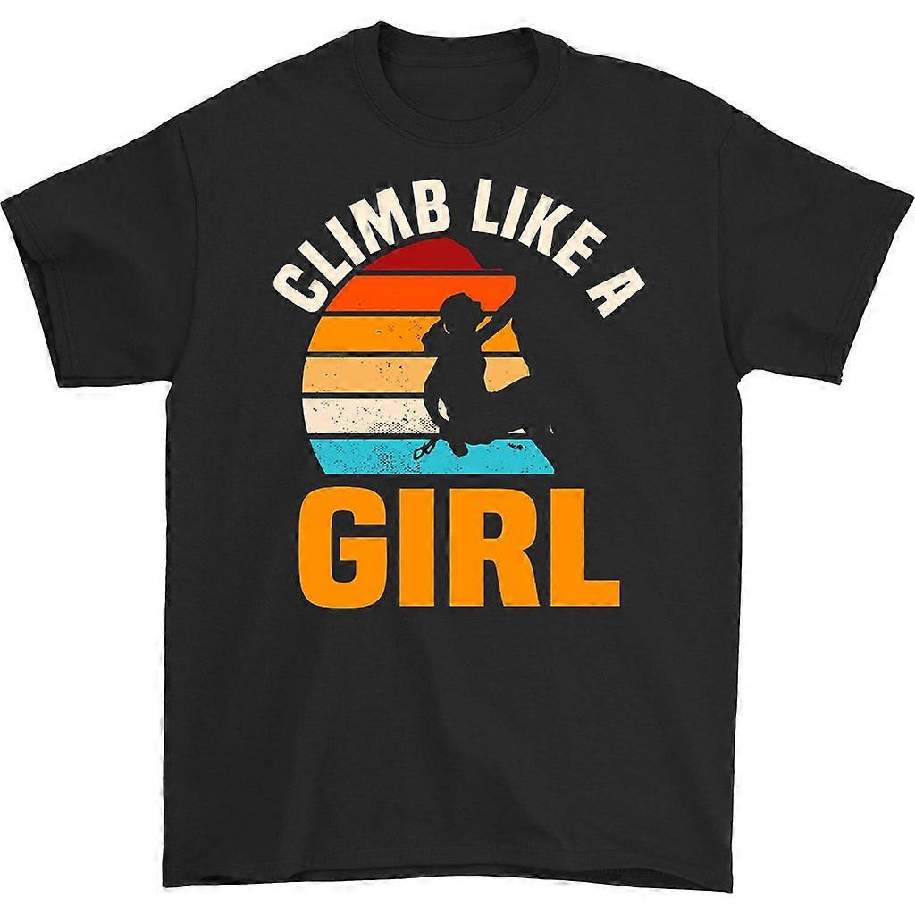 Klettern wie ein Mädchen T-Shirt