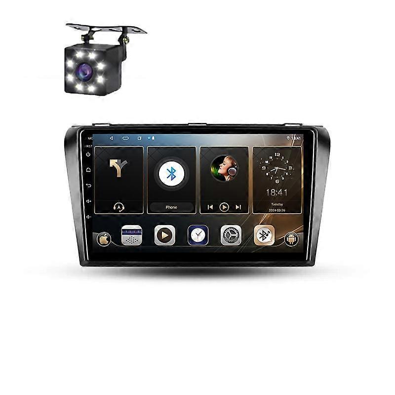 Car Radio Android 14 For Mazda 3 I For Mazda3 BK 2003 - 2009 Auto Player Stereo