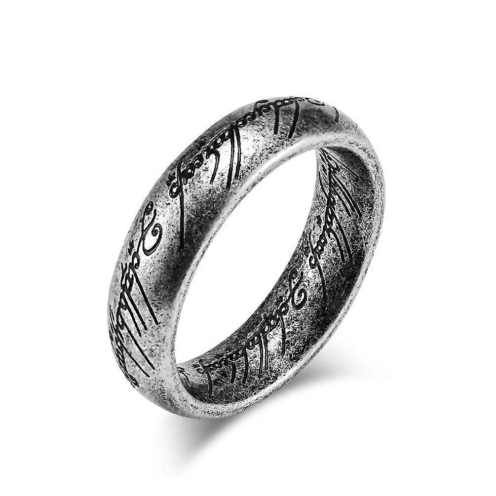 Punk Rock Titanium Steel τρέχει στρογγυλά δάχτυλα δαχτυλίδι για τους άνδρες γοητεία κοσμήματα μαύρο χρυσό ασημί χρώμα μέγεθος 5-13