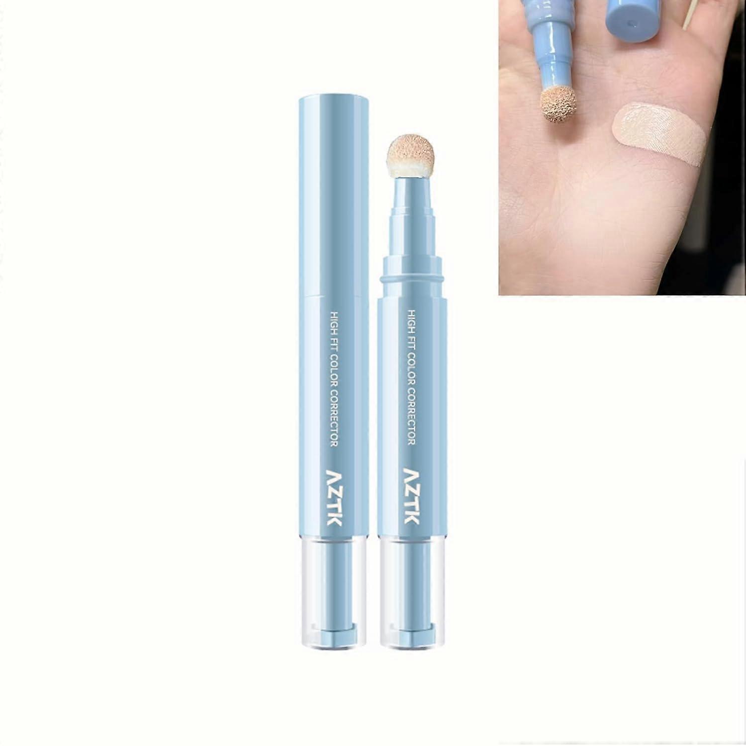 Aztk Concealer Pen, 3 Colors Liquid Concealer with Sponge Head