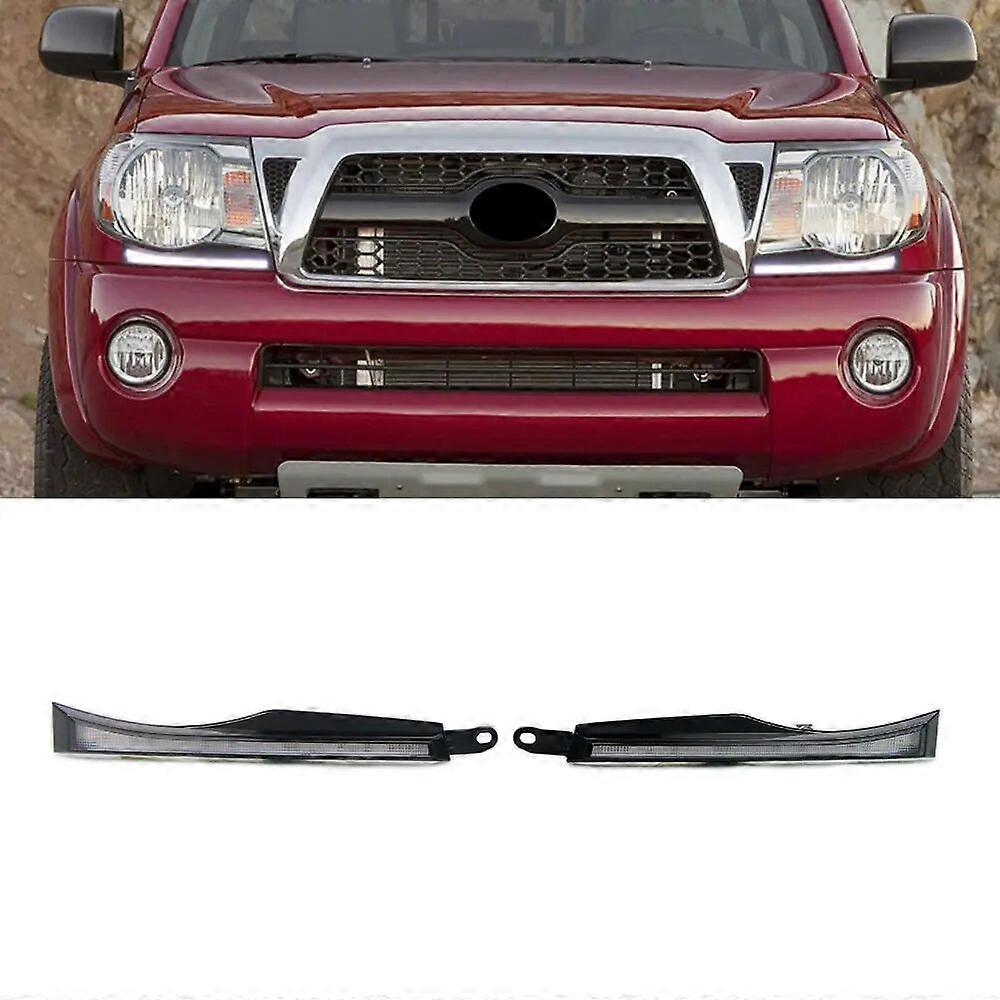 2 Pcs Car LED Daytime Running Light For Toyota Tacoma 2005 - 2015 DRL Fog Lamp with Dynamic turn signal Fog Light