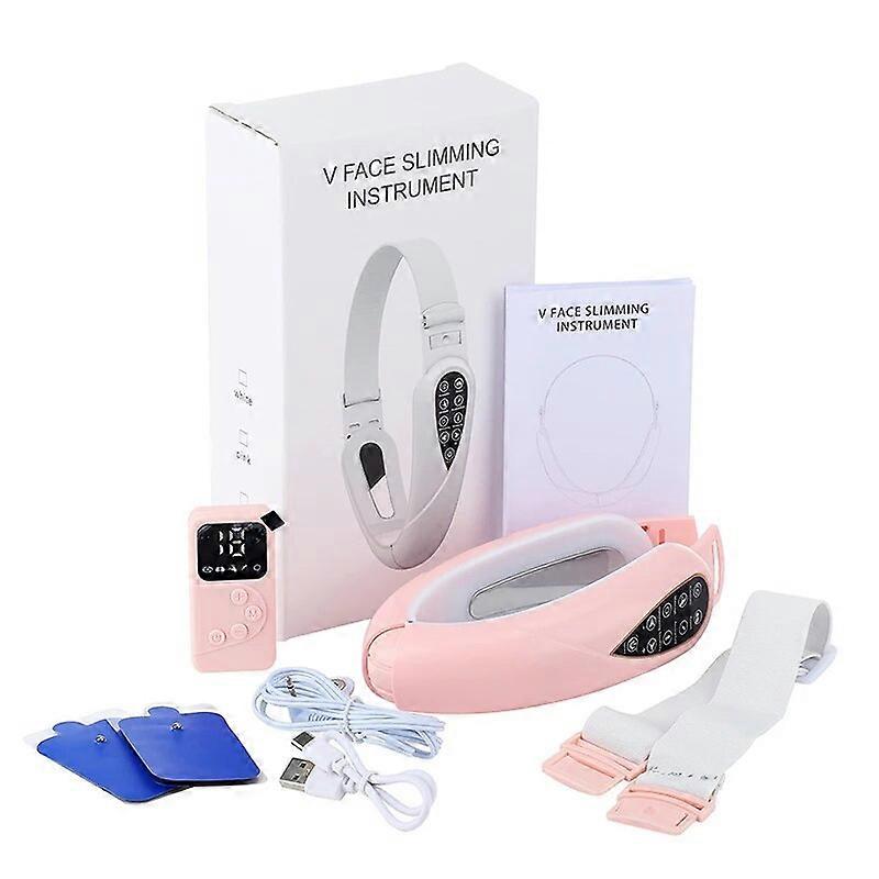 EMS Vibration Slimming Instrument Five Mode Intelligent V Face Massage Beauty Instrument Slimming Face With Remote Control