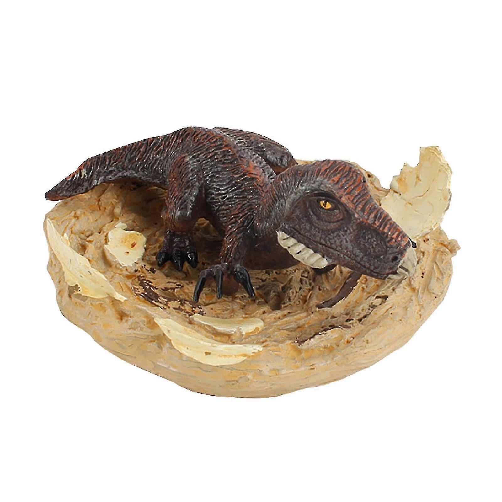 Attractive Simulation Hatches Dinosaur Cub Educational Model Doll Children Gift.