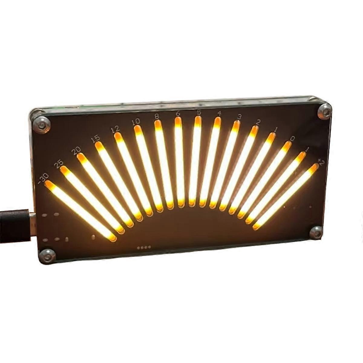 DIY Retro Level Indicator LED Music Spectrum LED Audio Level Indicator Pick-Up Rhythm Light Voice C