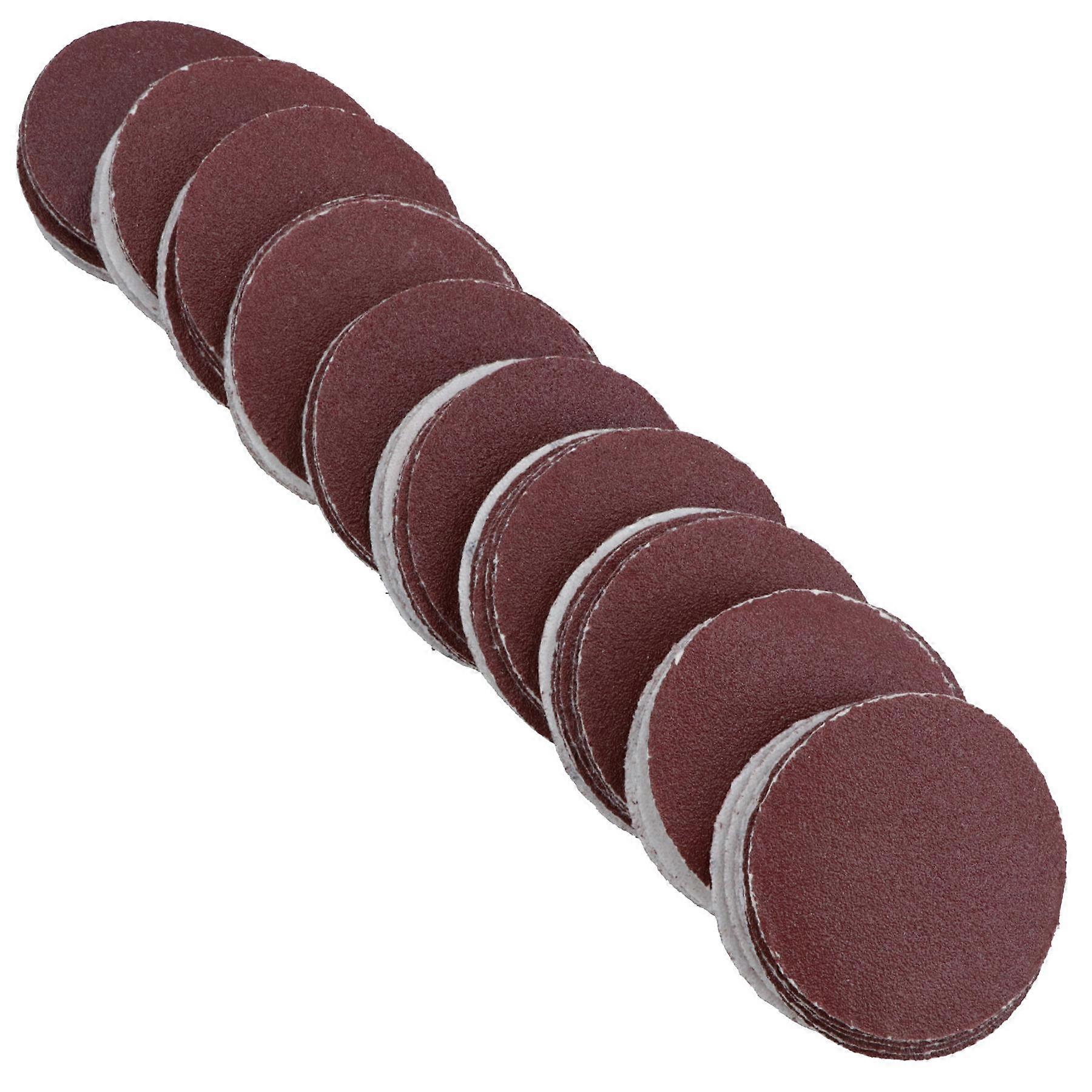 100 Pack Hook/Loop DA Sanding Grinding Abrasive Pad 120 Grit Discs 2" (50mm) AT376