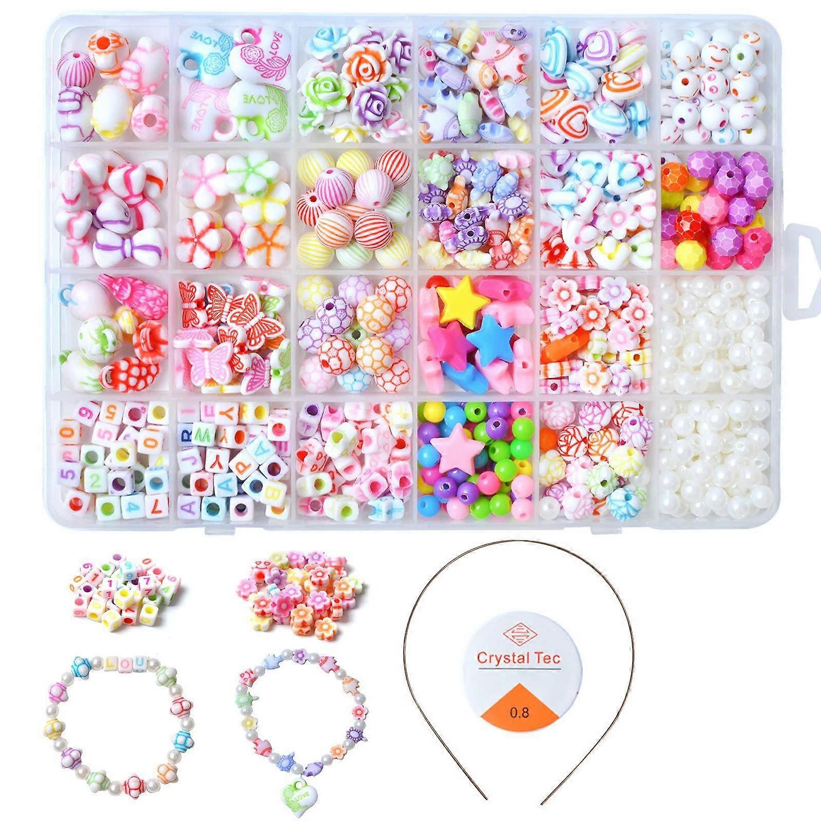 Perlen Perlen Diy Perlen Kit Armbänder Diy Kinder Schmuck String Kit
