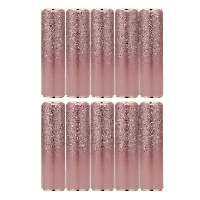 Leppestiftbeskyttelsesrør 10-delt leppestiftbeholder