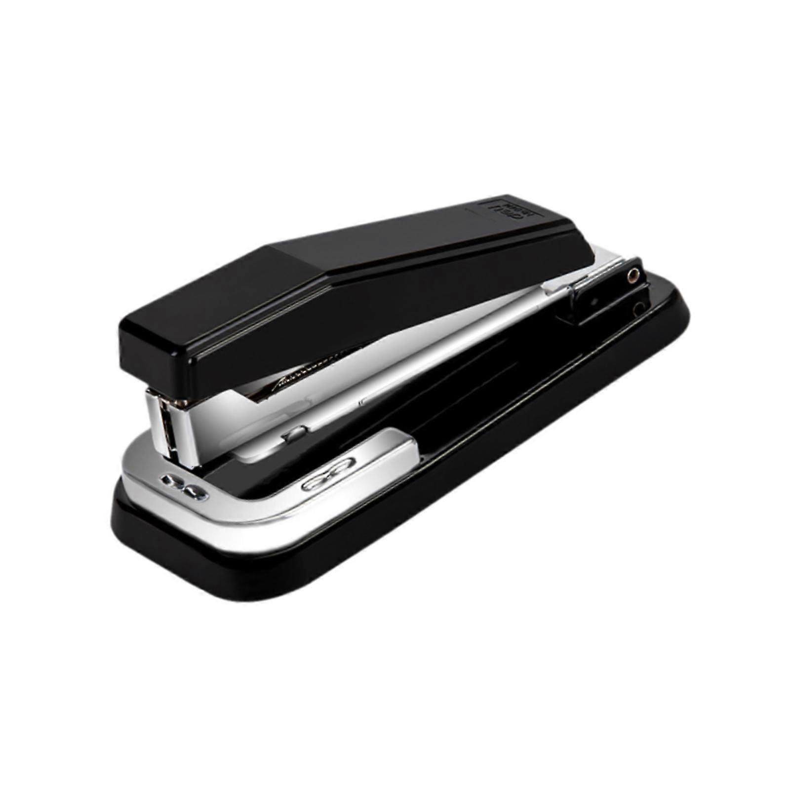 Heavy Duty Stapler Ergonomic Lightweight Desktop Stapler for Booklet Binding Black