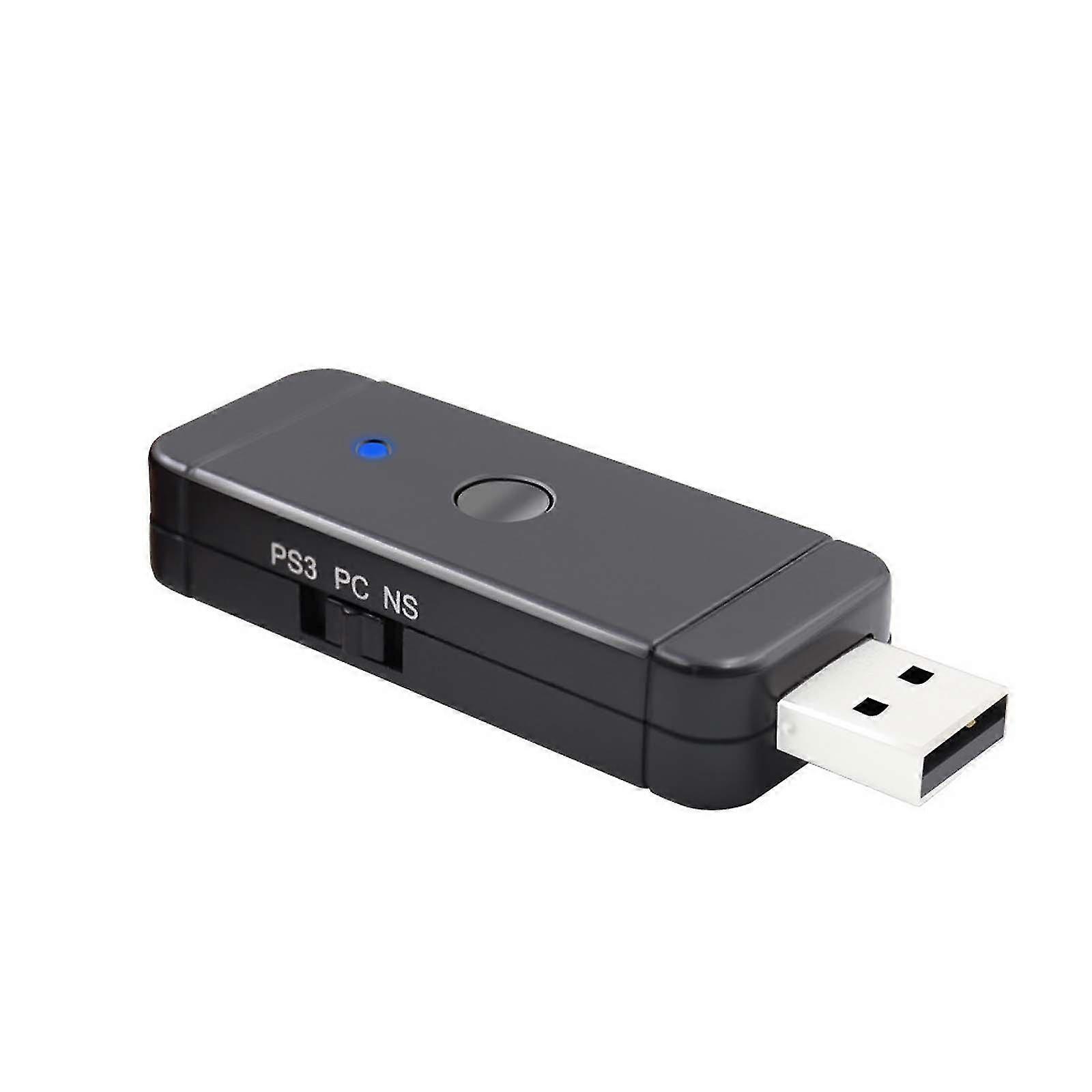 Wireless Receiver Adapter PC Console Audio Converter Receiver For Switch NS PS3