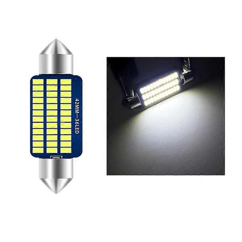 10PCS Festoon C5W LED 31 36 39 41mm 4014 Chips LED Canbus C10W LED Interior Reading car light Dome Lamp 12v