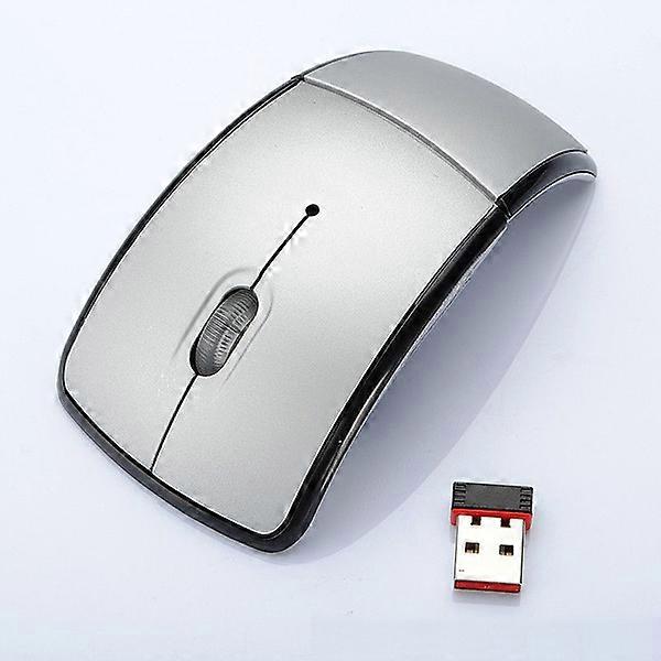 Foldable Wireless Mouse Cordless Mice USB Folding Mouse Receiver