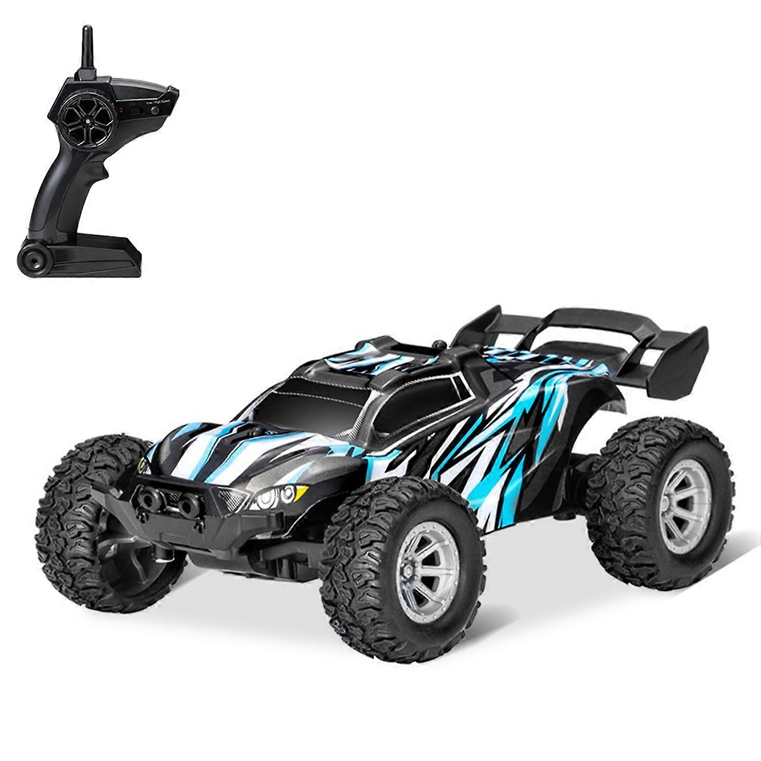1 Set RC Car Toy with Lights Cool Styling Rechargeable Shock Proof Simulation Model Toy 1/32 Scale