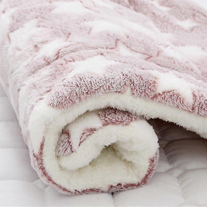 Pet Mat Mačací pes Šteňa lôžko vankúš matrac Fleece Mäkká teplá prikrývka pre psov
