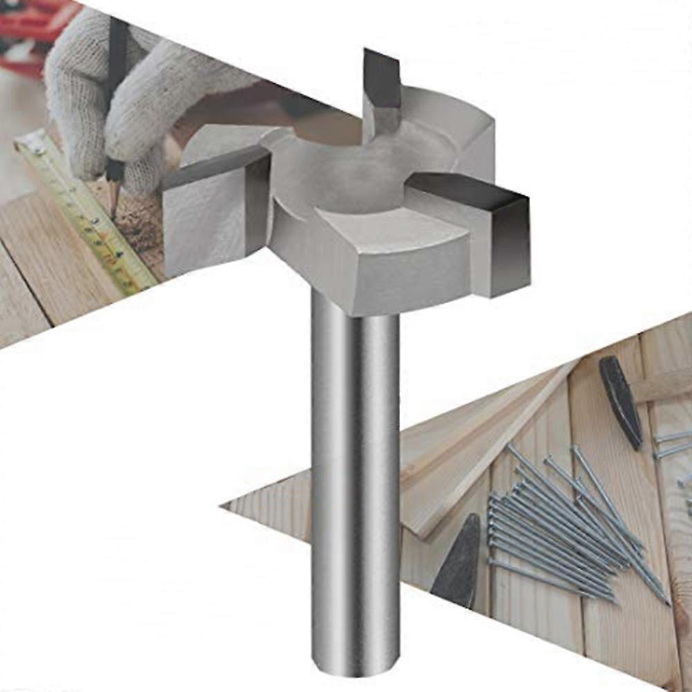 Silver Router Bit Spoilboard Surfacing 1/4 Inch Shank Cutting Drilling