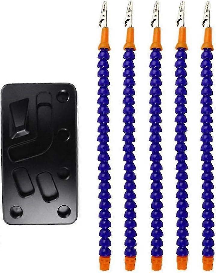 Soldering Holder with 5 Flexible Arms Third Hand Soldering Stand for Electronics Repair