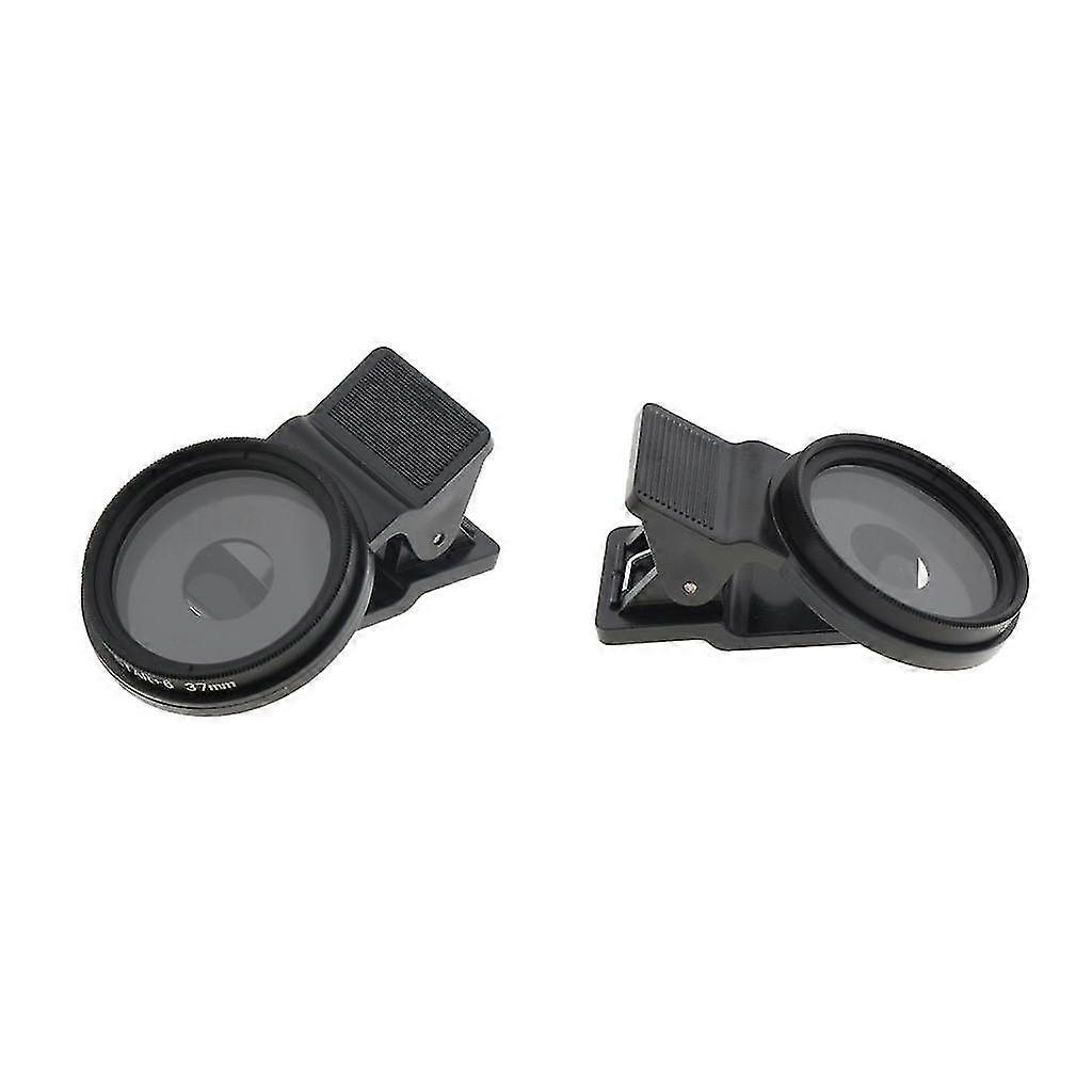 2 Piece 37mm Star Effect Light Crossover Filter For Camera Lens