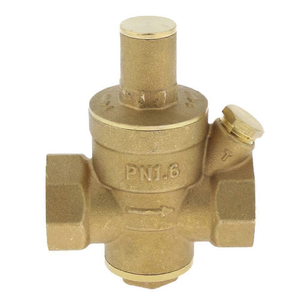 Vanntrykkregulator Messing Blyfri 3/4 '' DN25 trykkreduksjonsventil