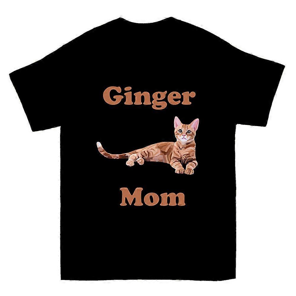 Ginger Cat Mom T-shirt