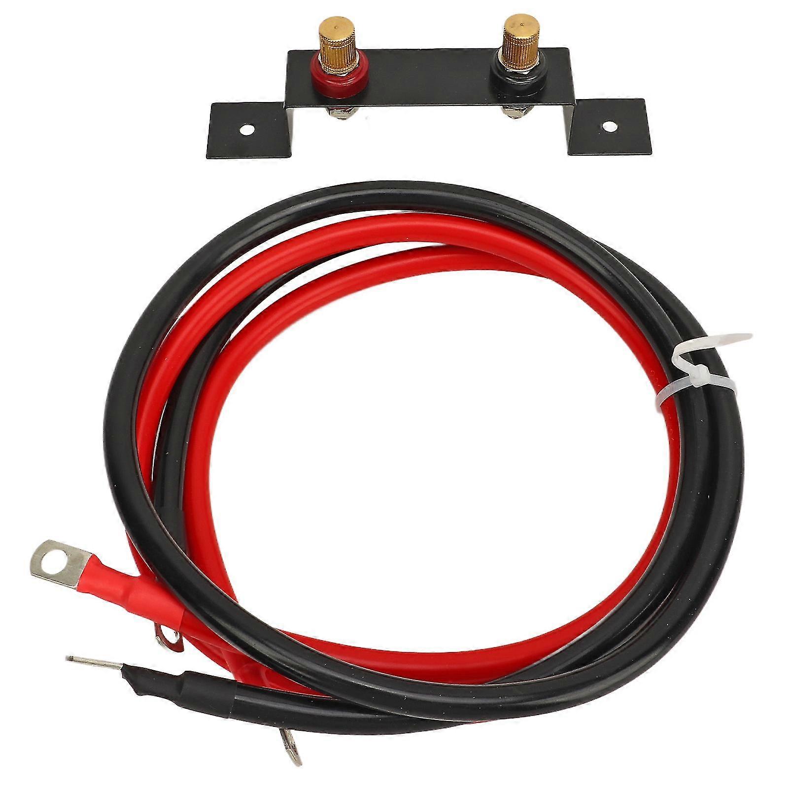 6AWG Waterproof Battery Terminals Relocation Kit for UTV ATV Car Truck RV Tractor Boat Jump Post