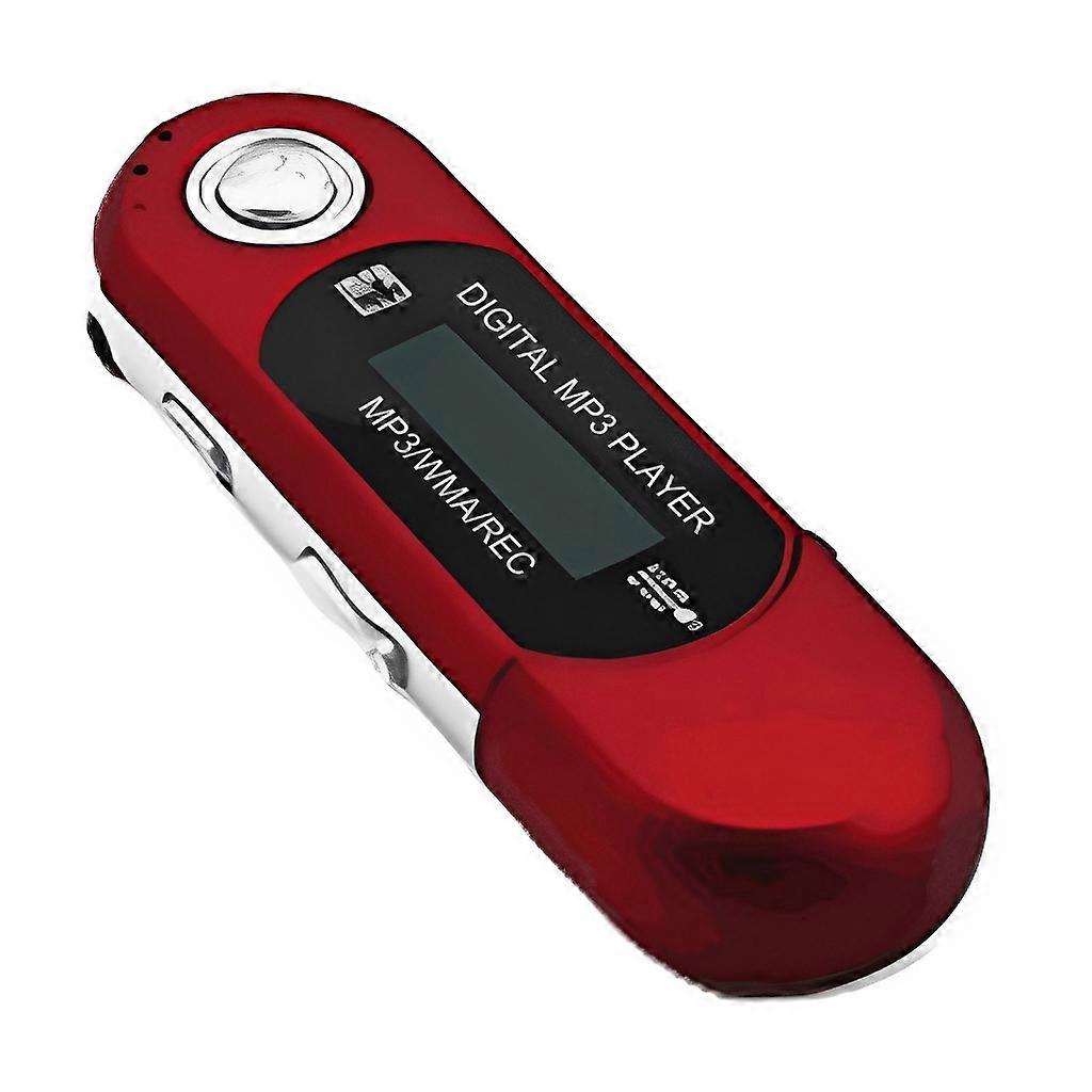 Multifunction USB MP3 Player for Walking AAA Battery Powered(Not Included)