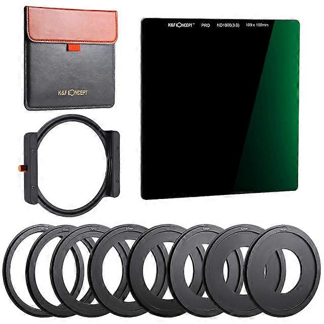 Concept 100x100mm Square ND Filter Kit for Canon Camera Len 28 Multi-Layer Coating ND1000 Filter Holder Filters Ring Adapter
